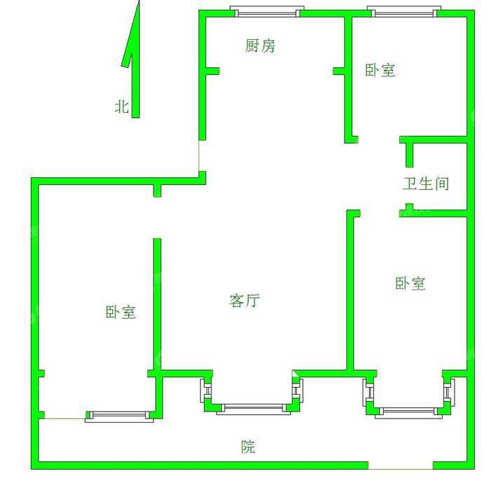 弘仁里3室2厅1卫105㎡