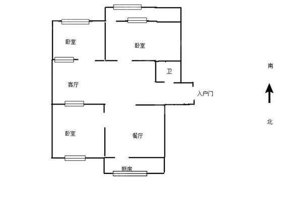 橡胶厂小区（道东）2室1厅1卫97㎡