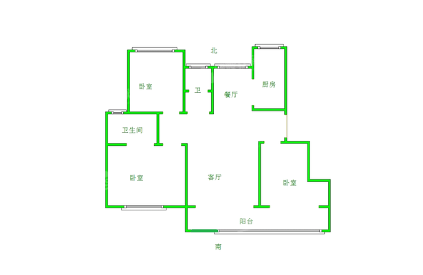 新城玺樾春秋3室2厅2卫149㎡