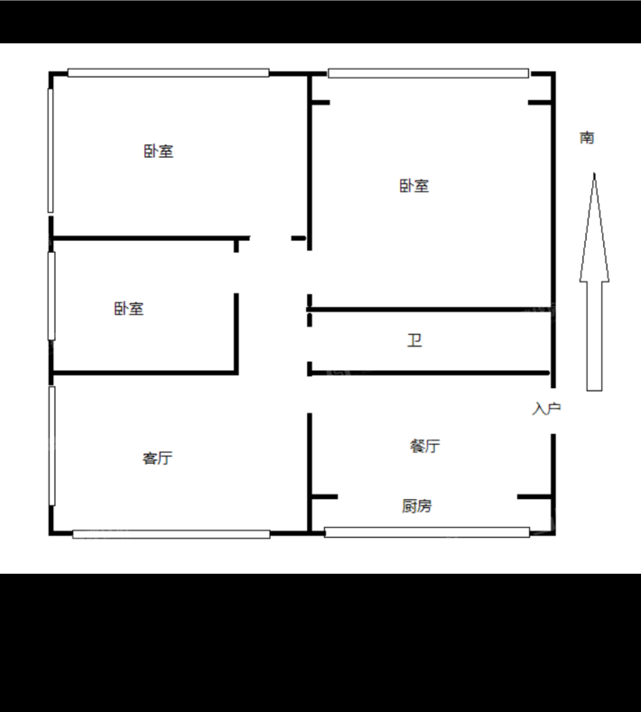 新泰家园3室2厅2卫122㎡