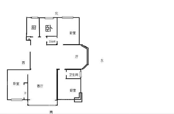 御河新城东区4室2厅2卫163㎡