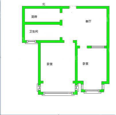 沧运宿舍2室1厅1卫49㎡
