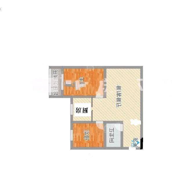 福地阳光都市小区2室1厅1卫88㎡