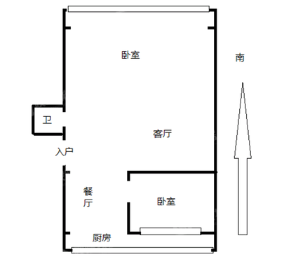 附属医院小区（家属楼2室2厅1卫60㎡