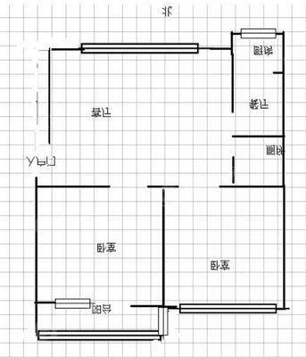 供销社宿舍（新华西路）2室2厅1卫72㎡