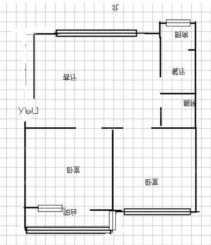 供销社宿舍（新华西路）2室2厅1卫72㎡
