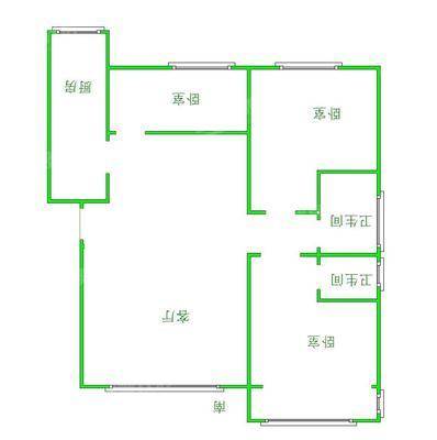 禧福荷堂B区3室2厅2卫125㎡