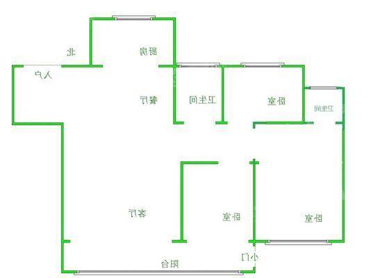 吾悦华府3室2厅2卫123㎡