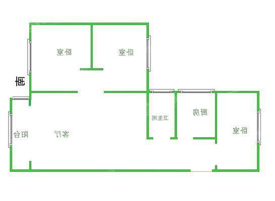 信友城市之光3室2厅1卫117㎡
