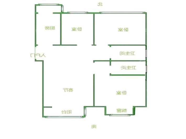 天成明月洲东区3室2厅2卫119㎡