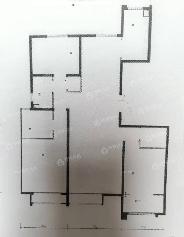 皇家壹里（B区）3室2厅2卫138㎡