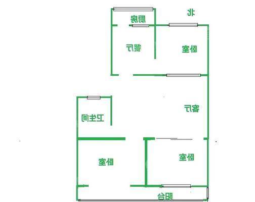 财经学校宿舍（小王庄财贸学校）3室2厅1卫89㎡