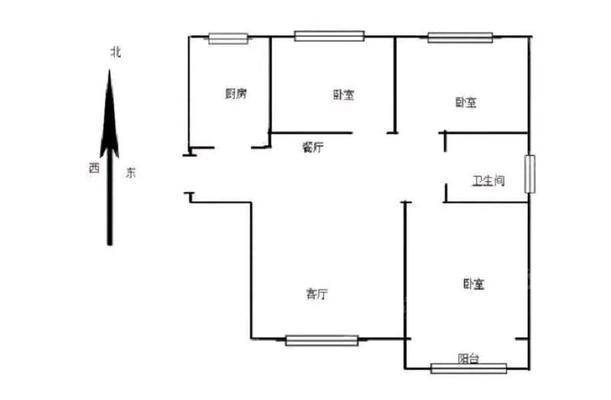 流津时代南区（9）3室2厅1卫102㎡
