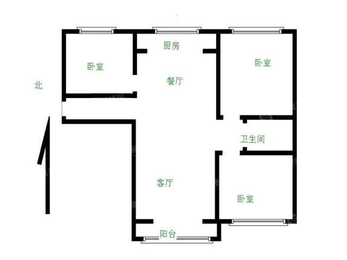 世纪家园3室2厅2卫127㎡