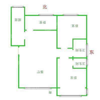 禧福荷堂B区3室2厅2卫126㎡