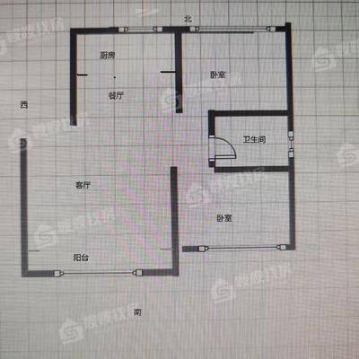 大运河新村（安运佳苑）2室2厅1卫96㎡