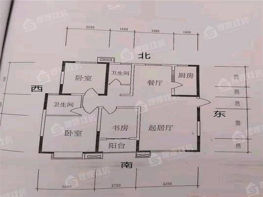 贻成御景国际3室2厅2卫139㎡