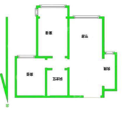 凤凰城（B区）2室2厅1卫91㎡