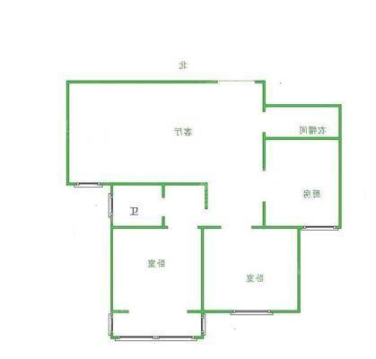 凤凰城（A区）2室2厅1卫90㎡