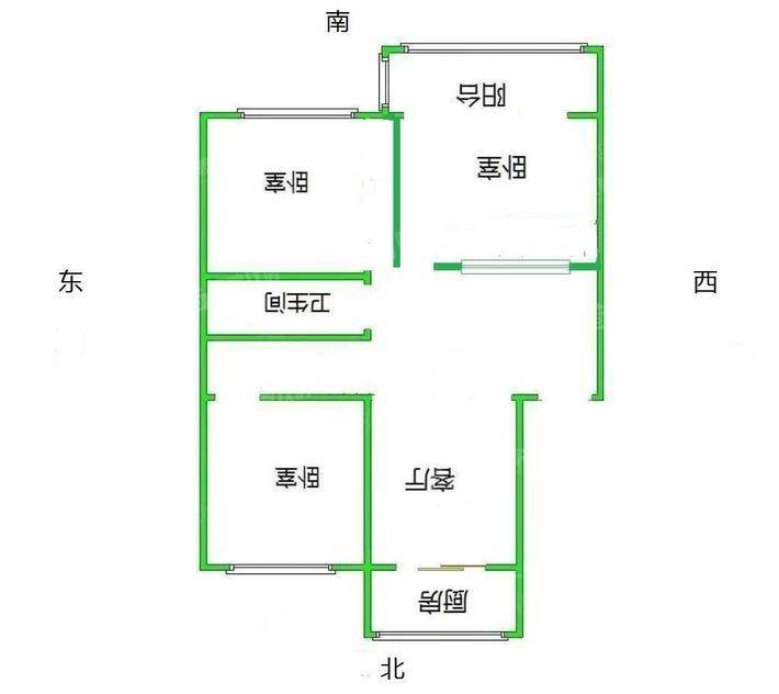 利民小区3室2厅1卫107㎡