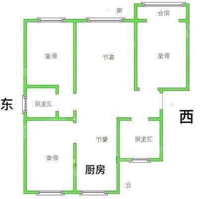 塞纳左岸3室2厅2卫128㎡