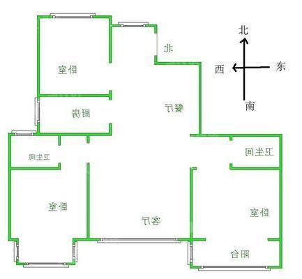 天成郡府东区3室2厅2卫139㎡