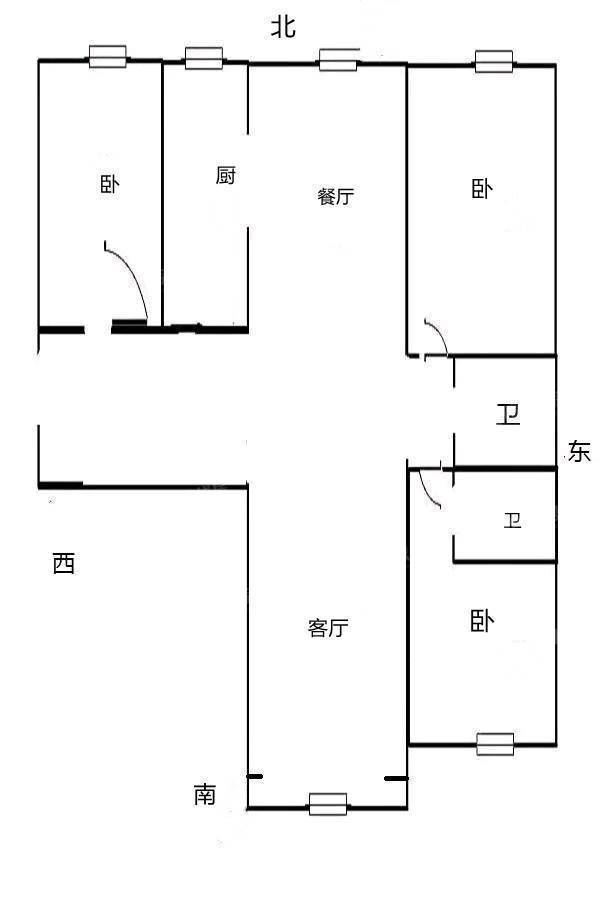 天成明月洲西区3室2厅2卫119㎡
