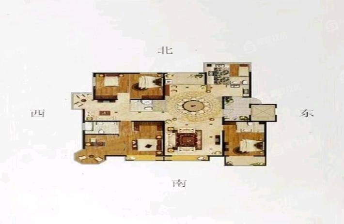 皇家壹里（A区）5室3厅3卫238㎡