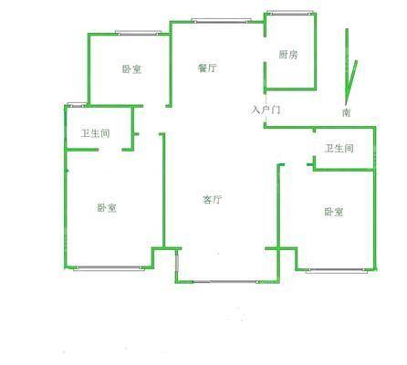 颐和庄园（三期A区）3室2厅2卫136㎡
