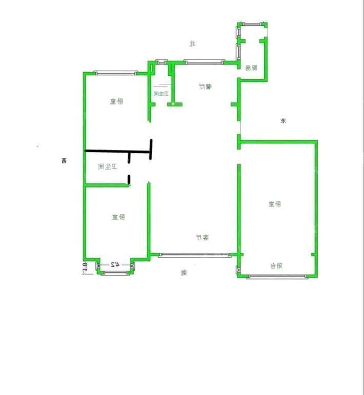 天成郡府东区3室2厅2卫137㎡