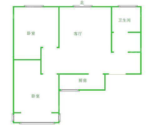 禧福荷堂A区2室2厅1卫102㎡