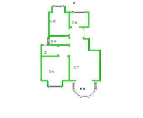泰和世家（南区）3室2厅1卫97㎡