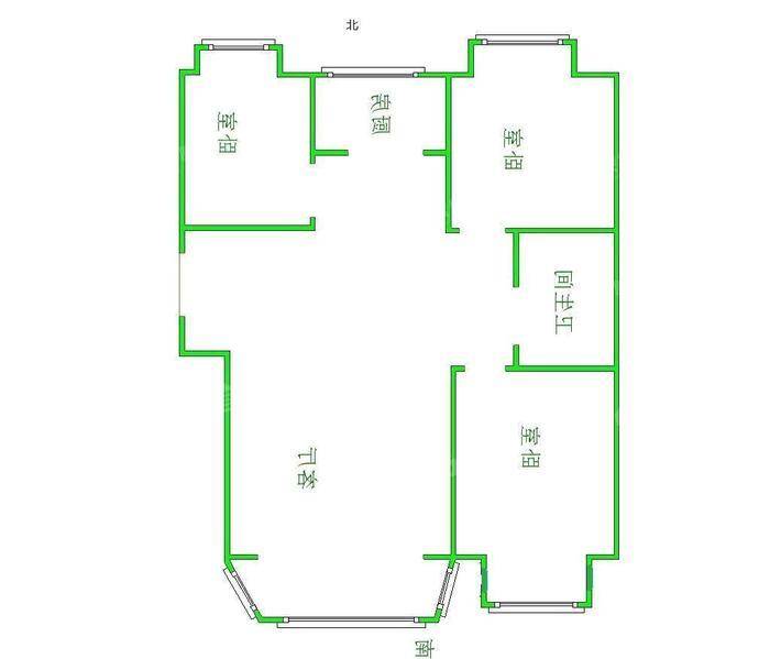 泰和世家（南区）3室2厅2卫115㎡