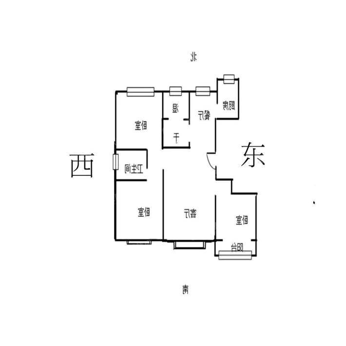 国富馨悦湾3室2厅2卫124㎡