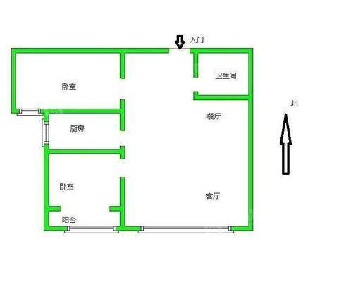 御宇国际一期（秀瑞苑）2室2厅1卫87㎡