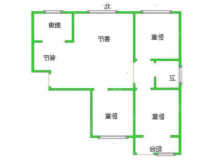 东方世纪城南区3室2厅2卫108㎡