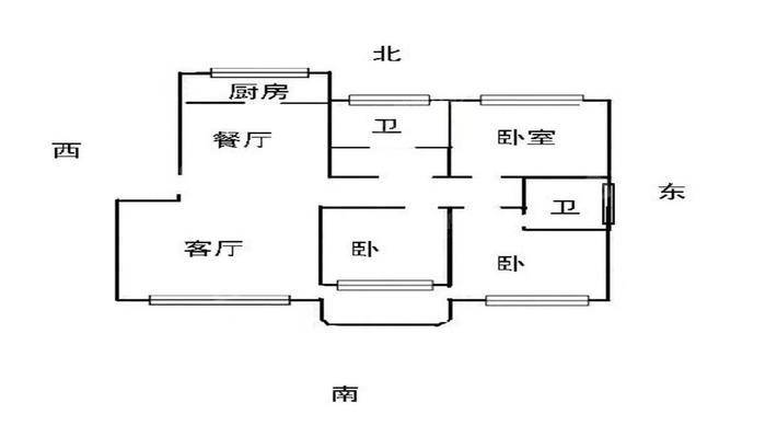 万泰家园3室2厅2卫129㎡
