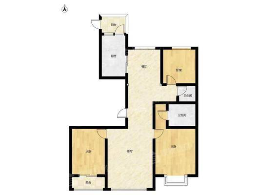 天成郡府东区3室2厅2卫138㎡