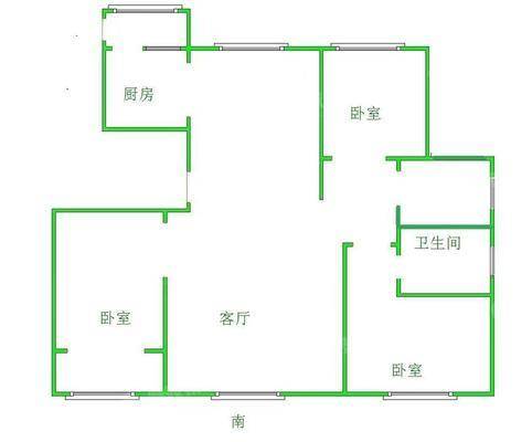 天成明月洲西区3室2厅2卫122㎡