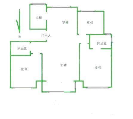 颐和庄园（三期A区）3室2厅2卫136㎡