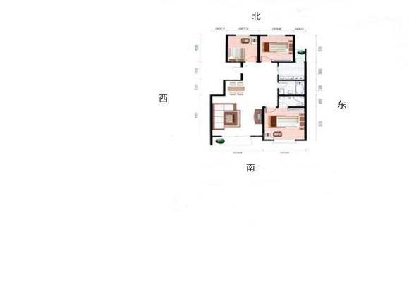 金域华庭3室2厅2卫137㎡