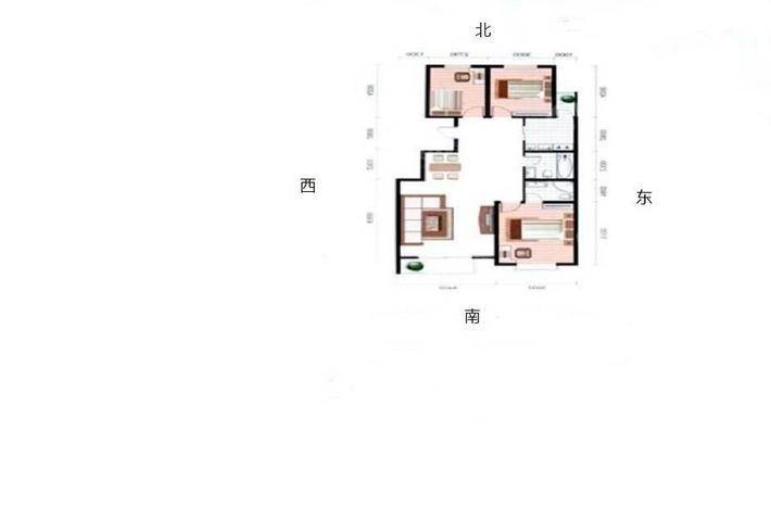 金域华庭3室2厅2卫137㎡