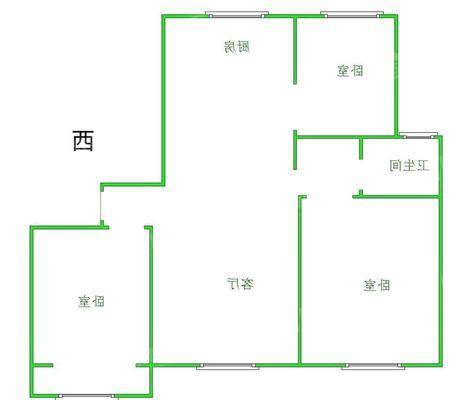 海韵小区中区3室2厅1卫102㎡