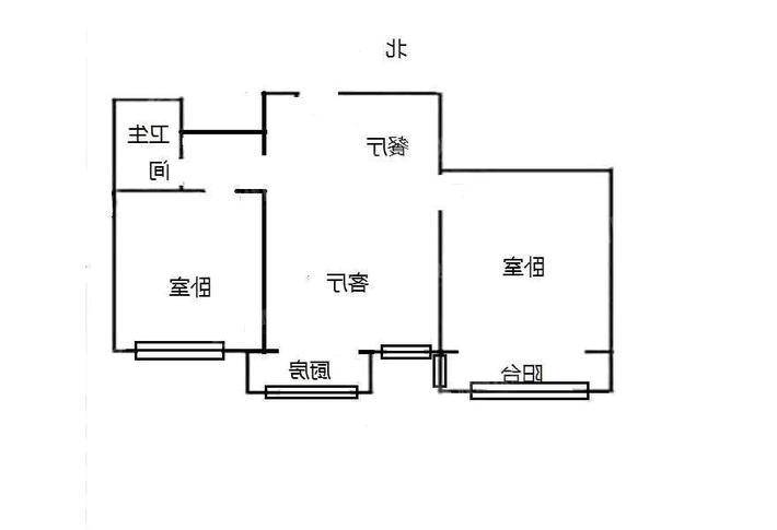 东泰花园2室2厅1卫87㎡