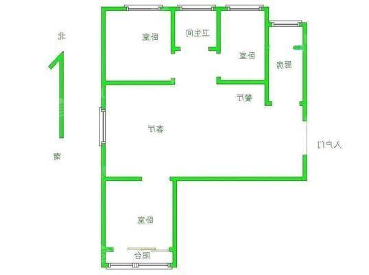 长芦世纪城3室1厅1卫115㎡