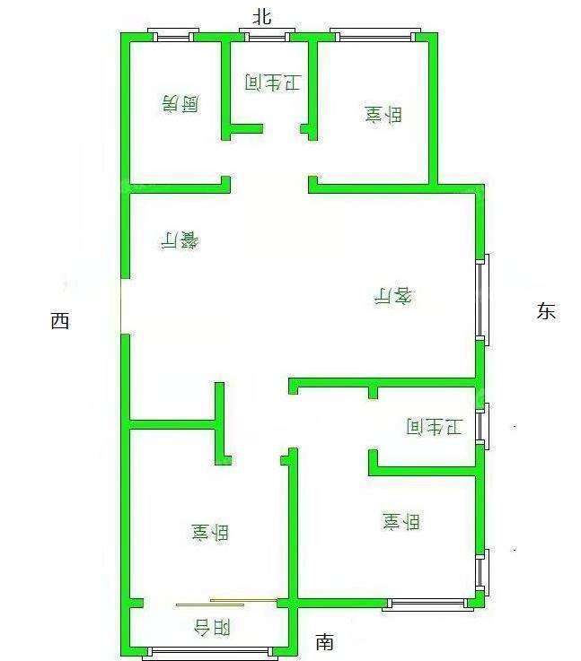 天成郡府东区3室2厅2卫127㎡