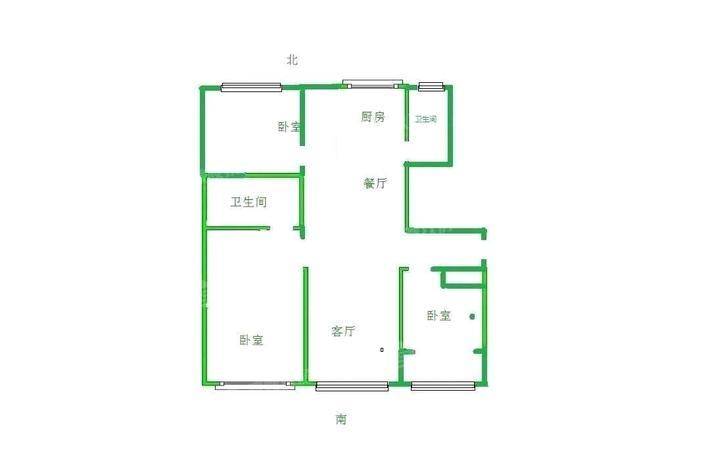 海韵小区北区3室2厅2卫124㎡