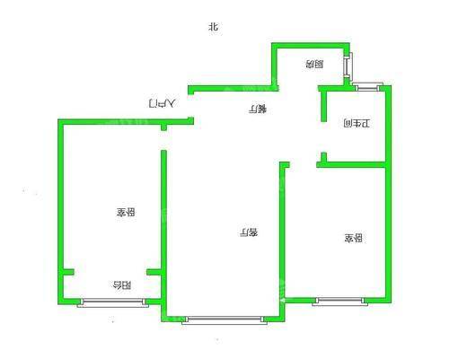 塞纳左岸2室1厅1卫93㎡