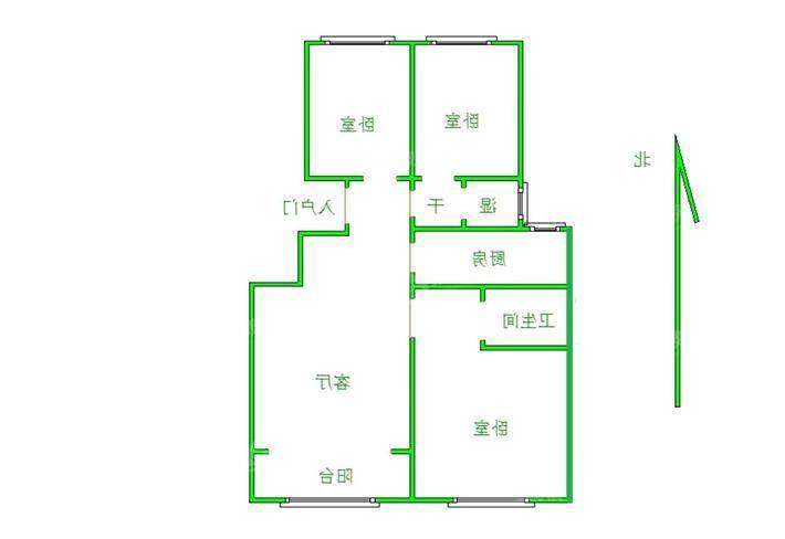 三里家园3室2厅2卫108㎡