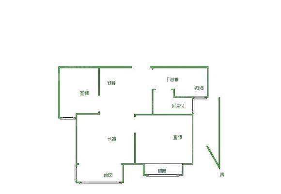 阿尔卡迪亚锦绣天地A区2室2厅1卫78㎡